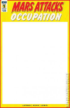 Variant Cover for Mars Attacks: Occupation #1