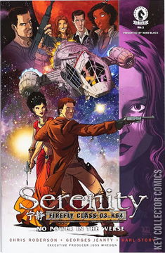 Variant Cover for Serenity: No Power in the 'Verse #1