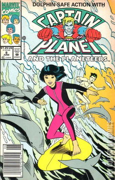 Variant Cover for Captain Planet and the Planeteers #8