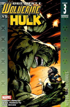 Variant Cover for Ultimate Wolverine vs. Hulk #3