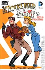 Variant Cover for The Rocketeer and the Spirit: Pulp Friction #2