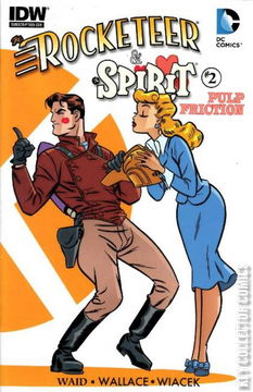 Variant Cover for The Rocketeer and the Spirit: Pulp Friction #2