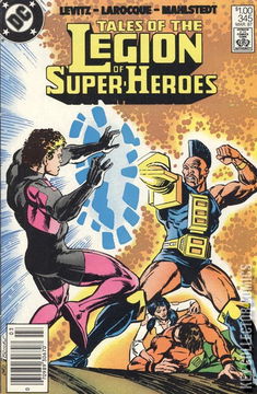 Variant Cover for Tales of the Legion of Super-Heroes #345