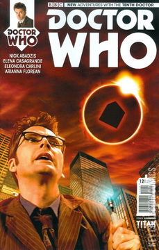 Variant Cover for Doctor Who: The Tenth Doctor #12