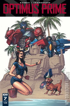 Variant Cover for Optimus Prime #7