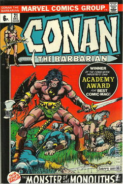 Variant Cover for Conan the Barbarian #21