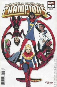 Variant Cover for Champions #3