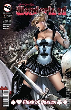 Variant Cover for Grimm Fairy Tales Presents: Wonderland - Clash of Queens #4