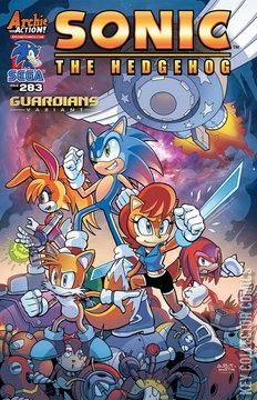 Variant Cover for Sonic the Hedgehog #283