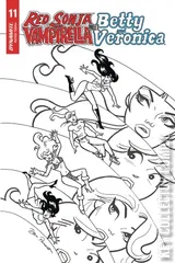 Variant Cover for Red Sonja and Vampirella Meet Betty and Veronica #11