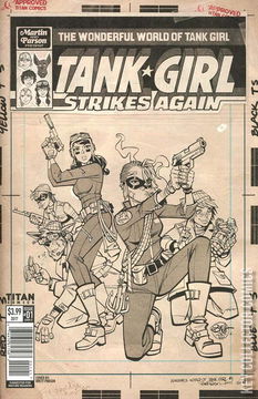 Variant Cover for Wonderful World of Tank Girl #1