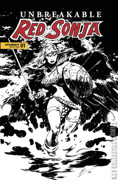 Variant Cover for Unbreakable Red Sonja #1