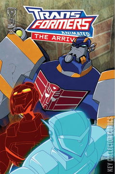 Variant Cover for Transformers Animated: Arrival #6
