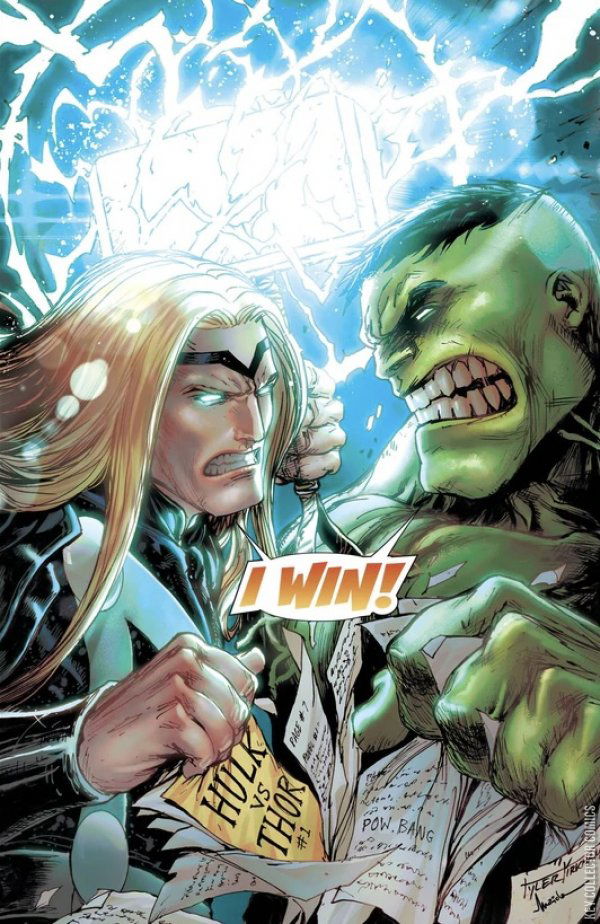 Variant Cover for Hulk vs. Thor: Banner of War - Alpha #1