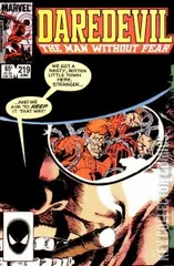 Cover for Daredevil #219