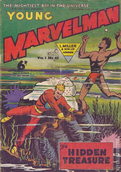 Cover art for Young Marvelman #43 