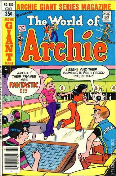 Archie Giant Series Magazine #480 Published March 1979