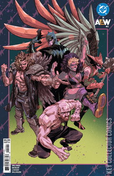 Variant Cover for DC x AEW #2