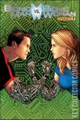 Variant Cover for The Bionic Man vs. The Bionic Woman #1