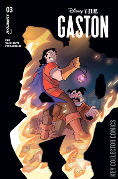 Variant Cover for Disney Villains: Gaston #3
