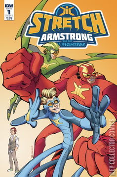 Variant Cover for Stretch Armstrong and the Flex Fighters #1