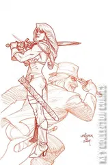 Variant Cover for Red Sonja: Death and the Devil #2