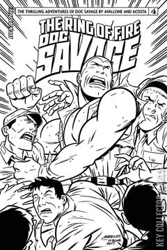 Variant Cover for Doc Savage: The Ring of Fire #4