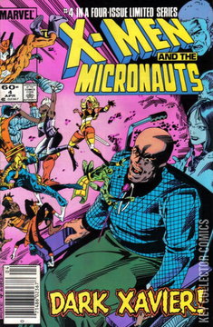 Variant Cover for X-Men and the Micronauts #4