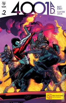 Variant Cover for 4001 A.D. #2