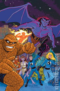 Variant Cover for Gargoyles x Fantastic Four #1