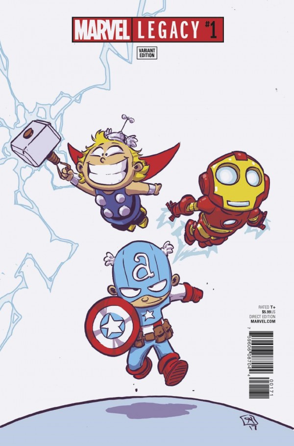 Variant Cover for Marvel Legacy #1