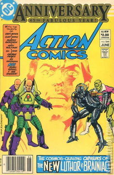 Variant Cover for Action Comics #544