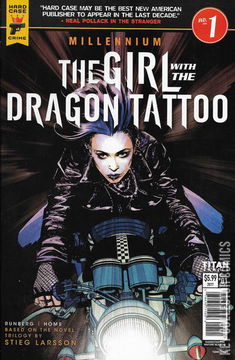 Variant Cover for Millennium: The Girl With the Dragon Tattoo #1