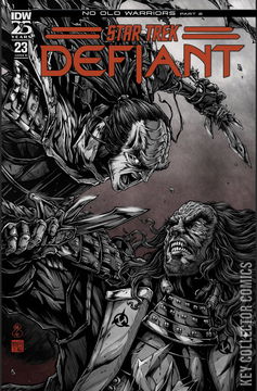 Variant Cover for Star Trek: Defiant #23