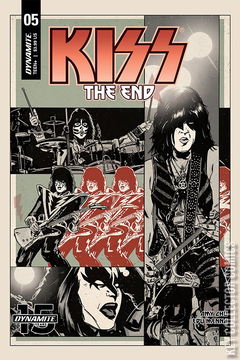 Variant Cover for KISS: The End #5
