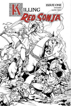 Variant Cover for Killing Red Sonja #1