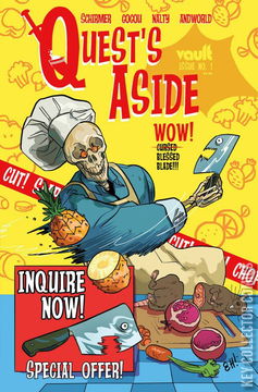 Variant Cover for Quests Aside #1