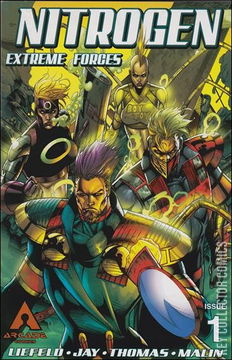 Variant Cover for Nitrogen: Extreme Forces #1