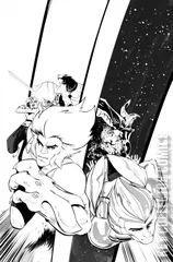 Variant Cover for Thundercats x Silverhawks: Road to War #1