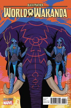 Variant Cover for Black Panther: World of Wakanda #3