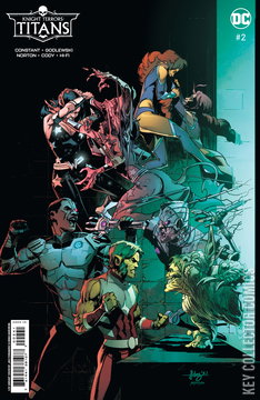 Variant Cover for Knight Terrors: Titans #2