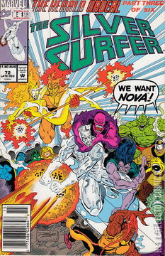 Variant Cover for Silver Surfer #72