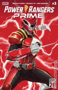 Variant Cover for Power Rangers: Prime #3