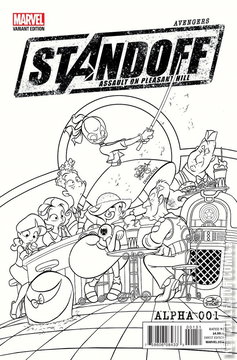 Variant Cover for Avengers Standoff: Assault On Pleasant Hill - Alpha #1