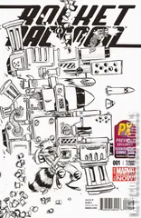 Variant Cover for Rocket Raccoon #1