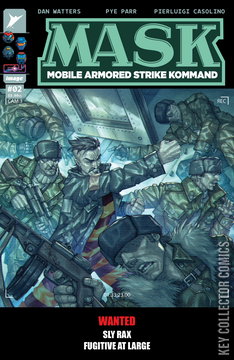 Variant Cover for MASK #2