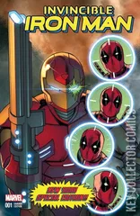 Variant Cover for Invincible Iron Man #1