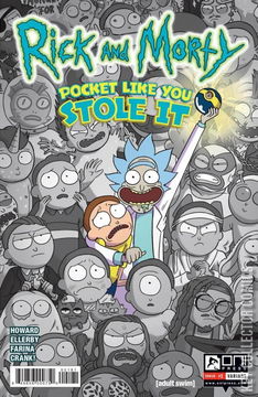 Variant Cover for Rick and Morty: Pocket Like You Stole It #1