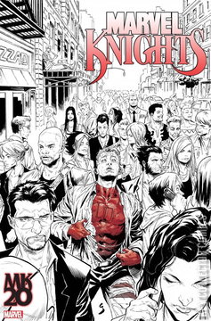 Variant Cover for Marvel Knights 20th #1