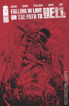 Variant Cover for Falling in Love on the Path to Hell #3